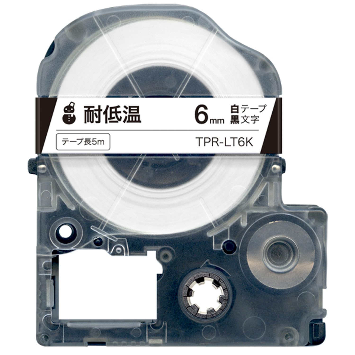 キングジム用 テプラ PRO 互換 テープカートリッジ LT6K 6mm 耐低温 Amazon | キングジム用 テプラ PRO 互換 テープカートリッジ LT6K 6mm